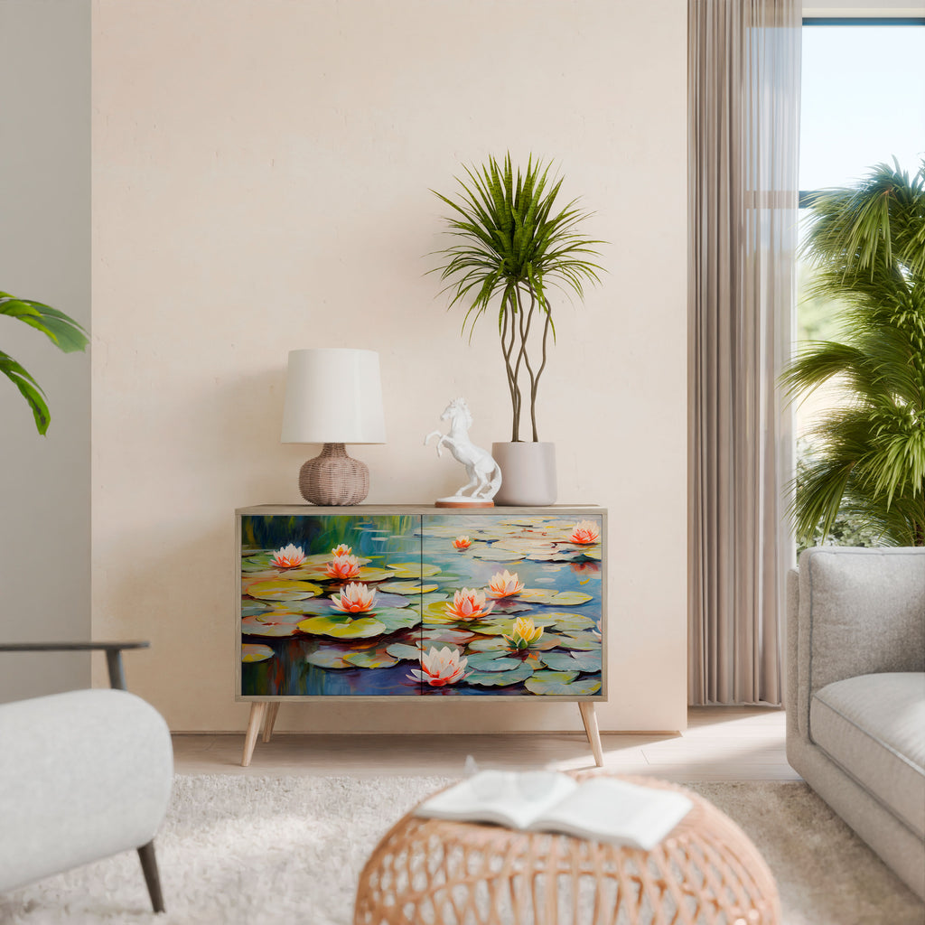 BLOOMING WATERS 2-türiges Sideboard