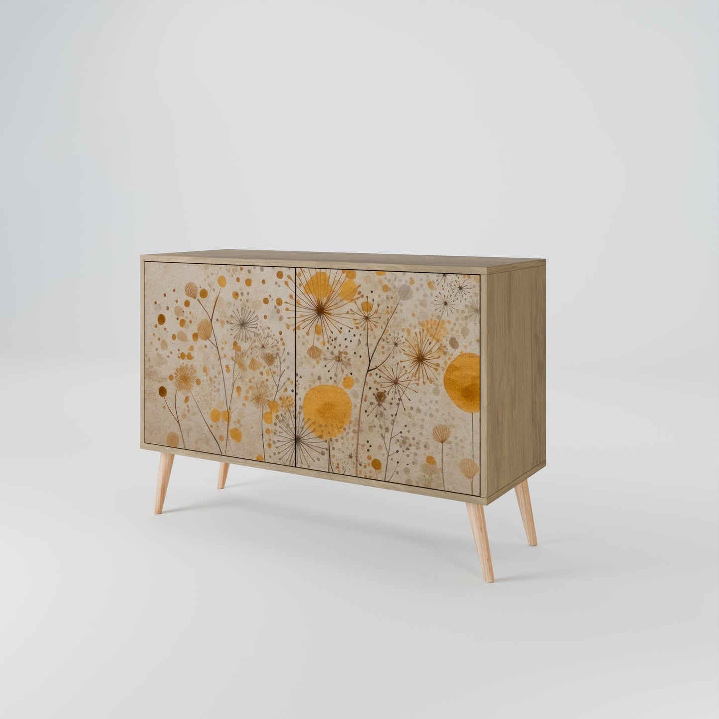 Credenza MORNING GLADE a 2 ante effetto rovere