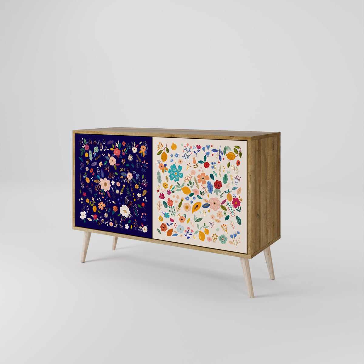 FLORAL COMBINATION 2-Door Sideboard