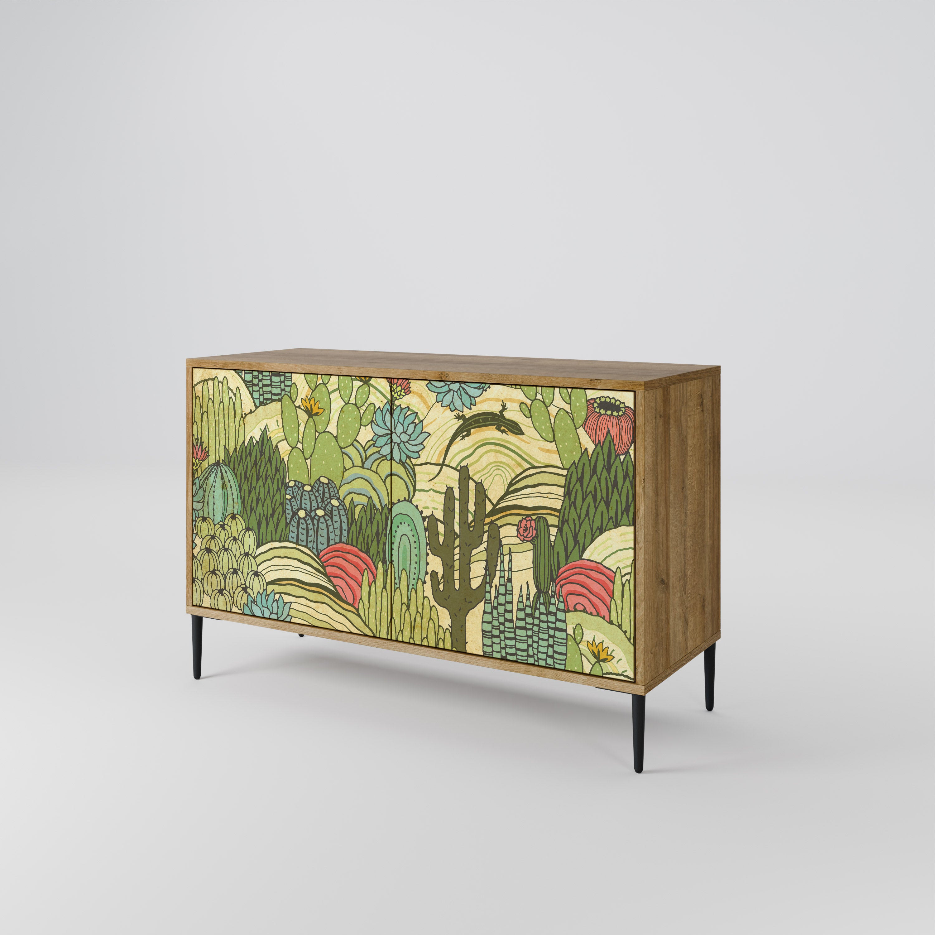 SUCCULENTS KALEIDOSCOPE 2-Door Sideboard