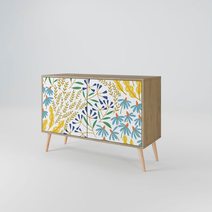 Credenza HELLO SPRING a 2 ante effetto rovere