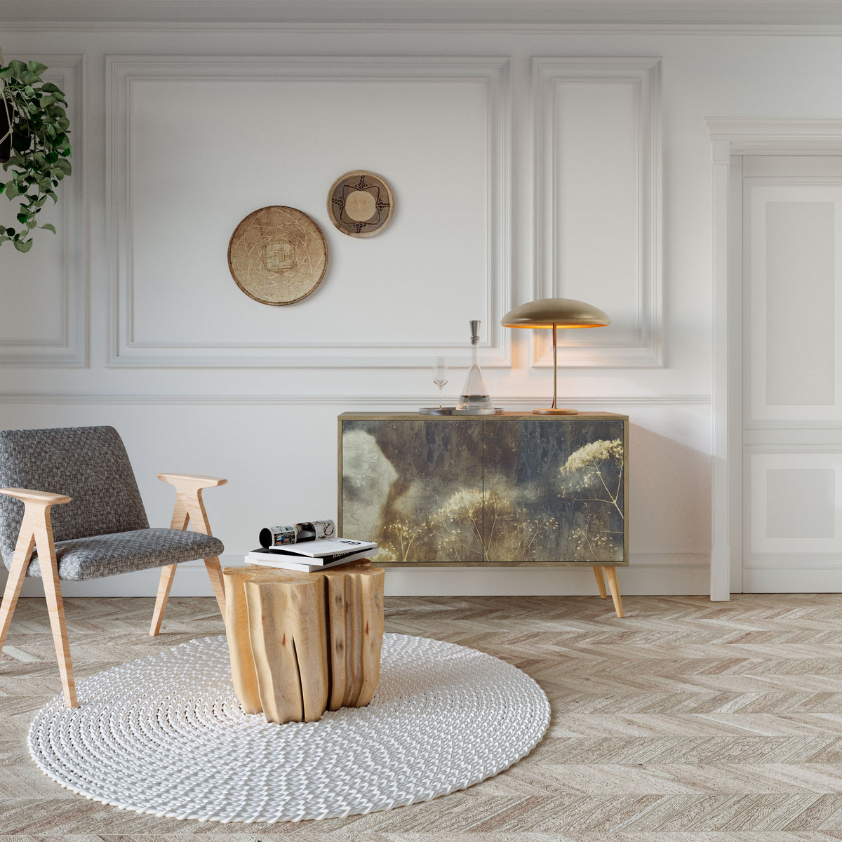 GENTLE POWER 2-türiges Sideboard