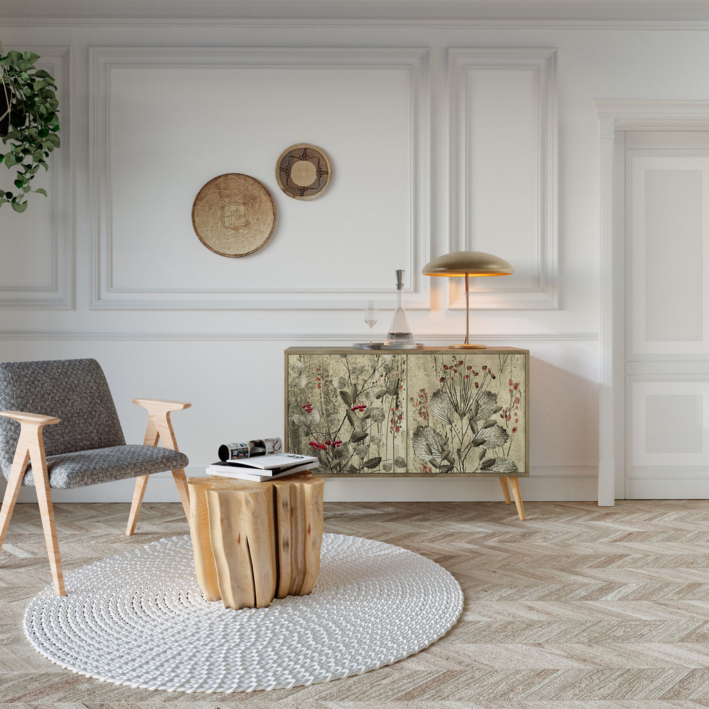 HERBAL GRACE 2-Door Sideboard