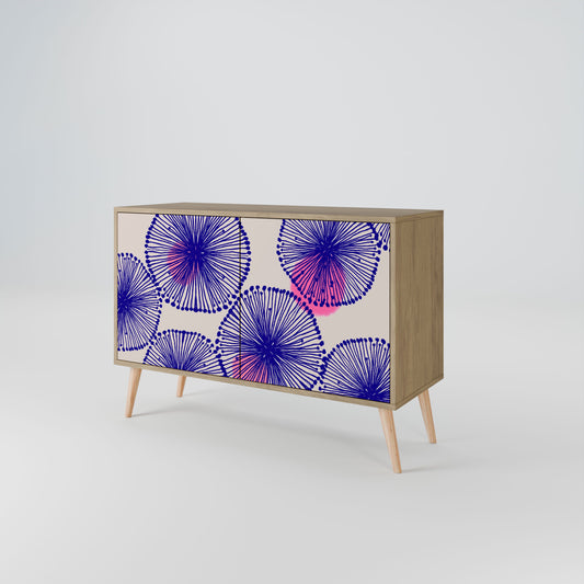 Credenza MAGIC NATURE a 2 ante in effetto rovere