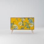 YELLOW CHINOISERIE 2-Door Sideboard