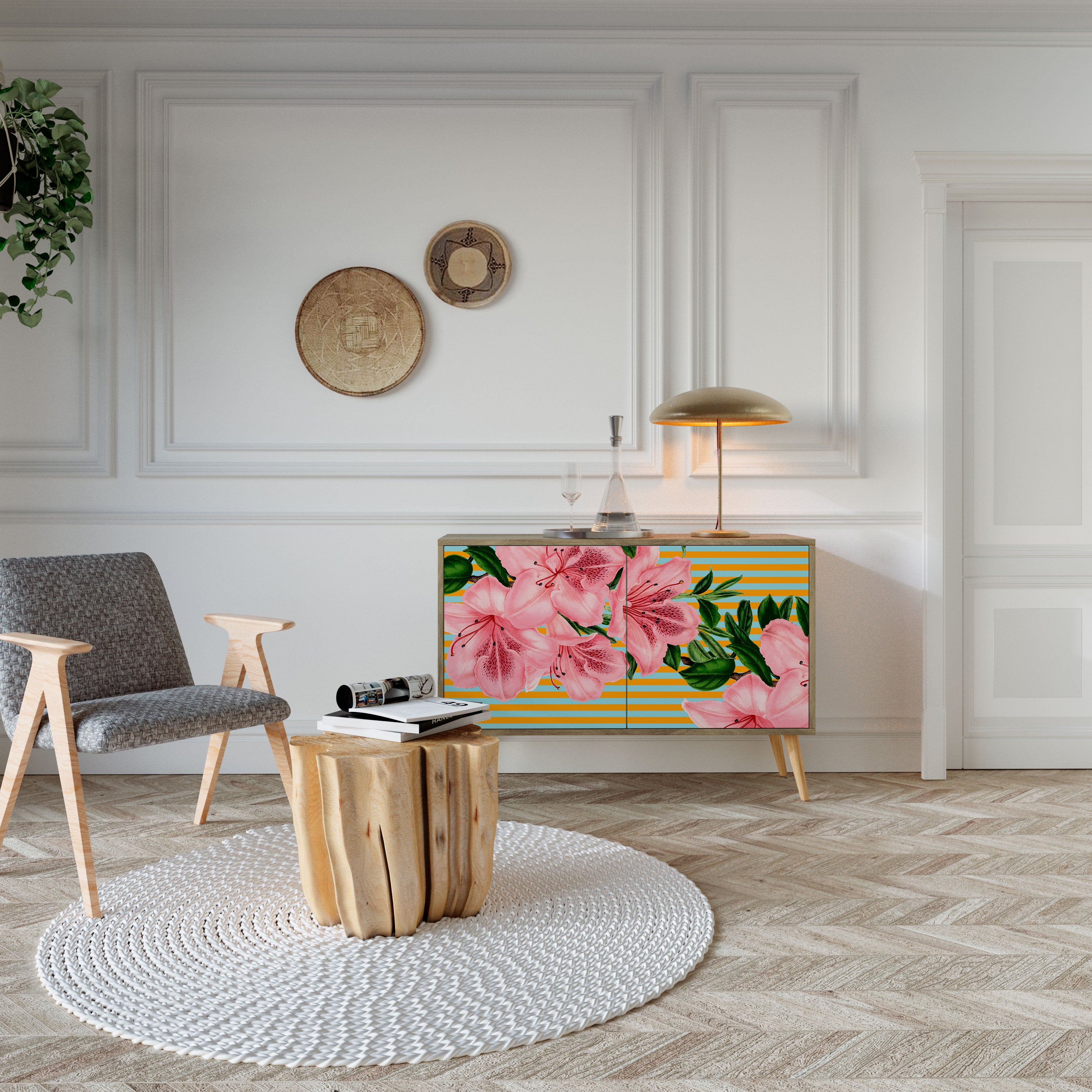 FRAGILE BEAUTY 2-Door Sideboard