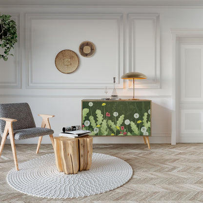 DANDELION AMUSE 2-Door Sideboard in Oak Effect