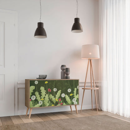 DANDELION AMUSE 2-Door Sideboard in Oak Effect