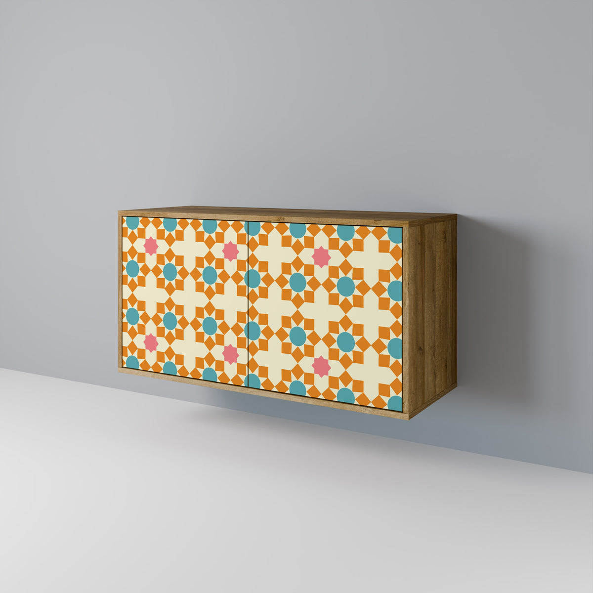 FLORAL DECOR Μπουφές 2-θυρών