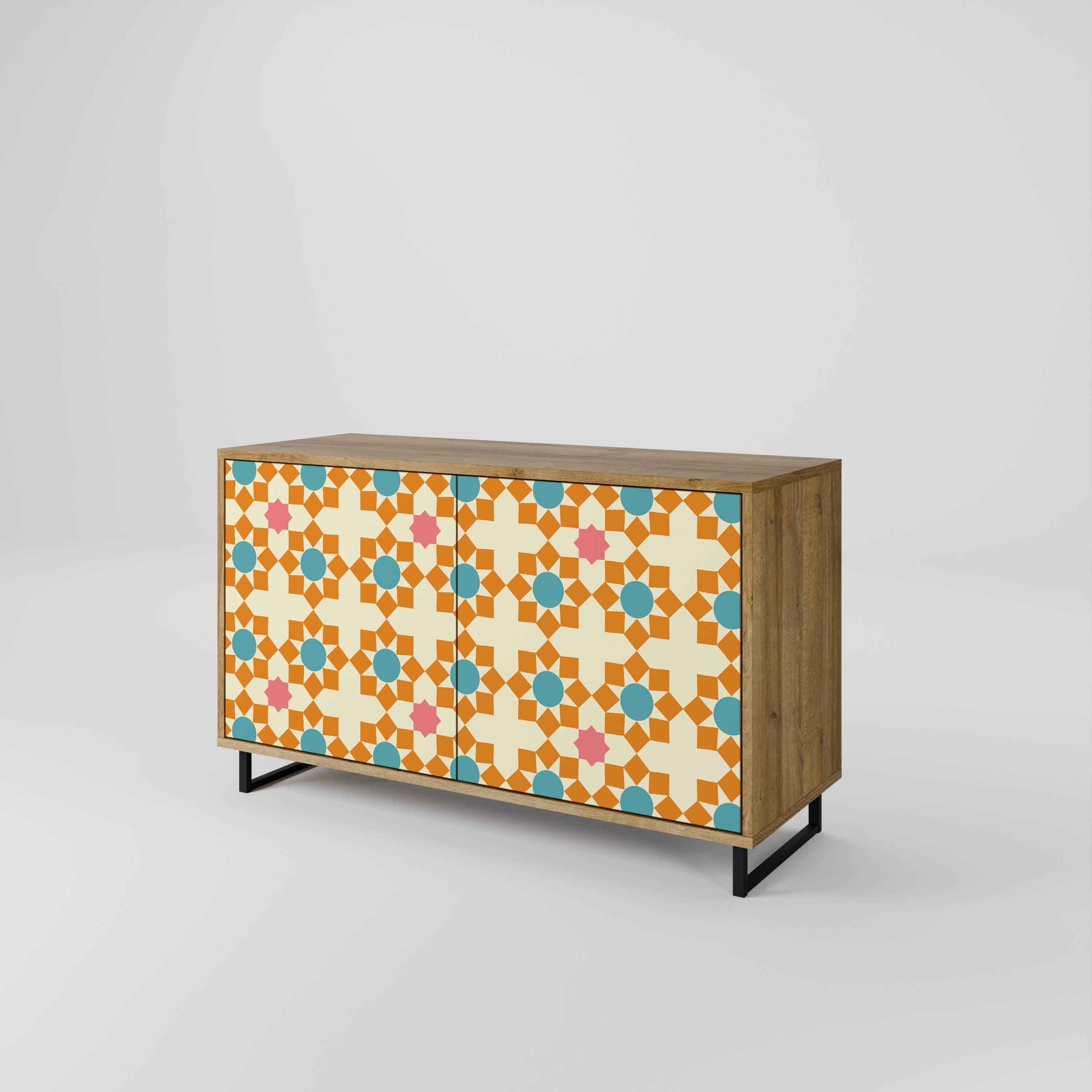 FLORAL DECOR 2-Door Sideboard