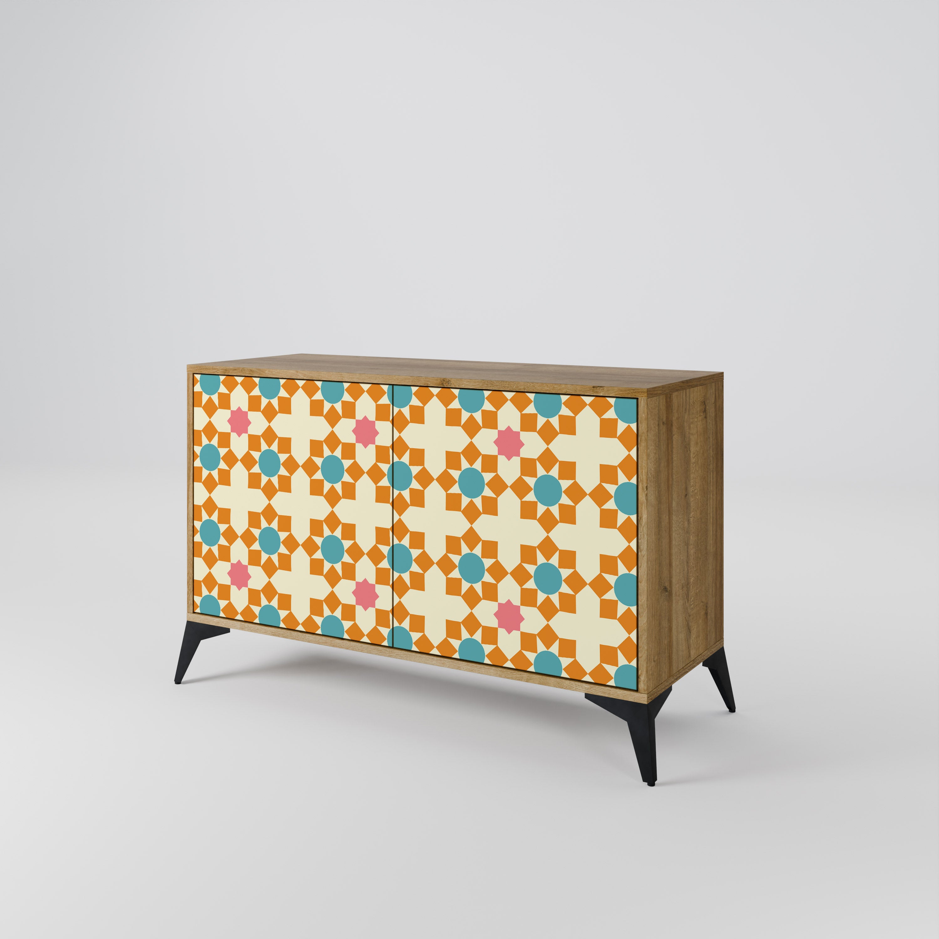 FLORAL DECOR 2-Door Sideboard