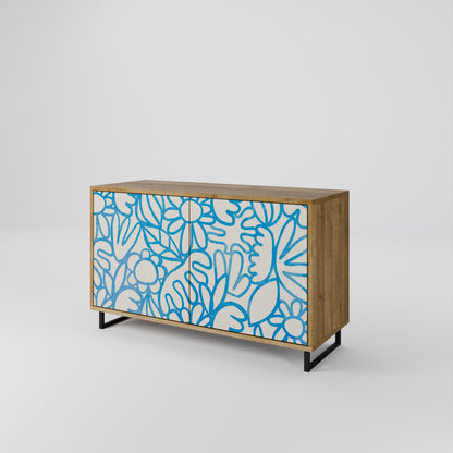 BLOOMY MORNING 2-Door Sideboard