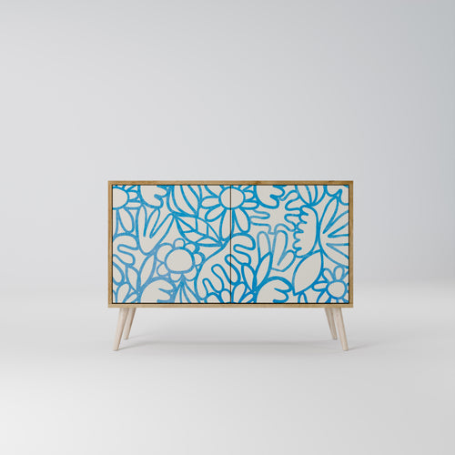 BLOOMY MORNING 2-Door Sideboard