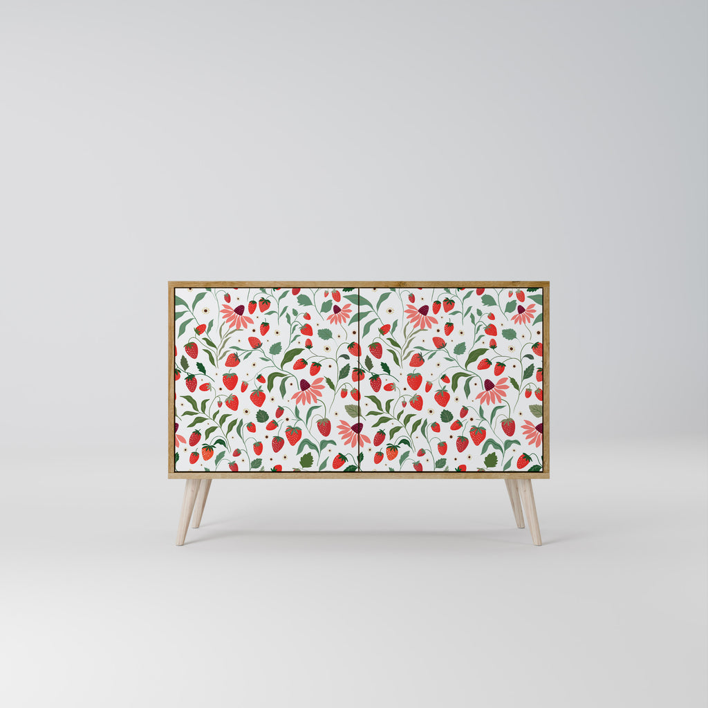 FLOWERS AND STRAWBERRIES 2-türiges Sideboard