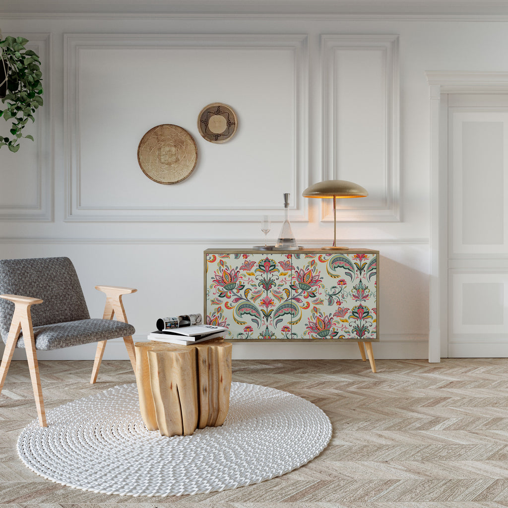 ORGANIC FOLKLORE Skänk med två dörrar