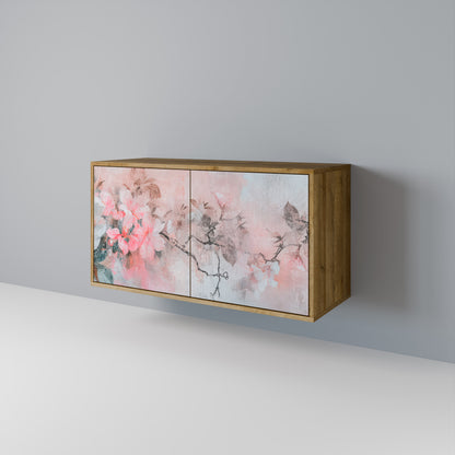 CHERRY BLOSSOM Skänk med två dörrar