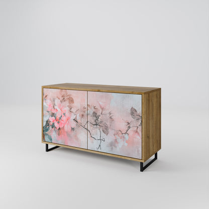 CHERRY BLOSSOM Skänk med två dörrar