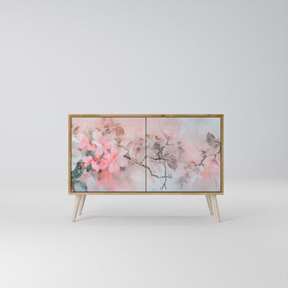 CHERRY BLOSSOM Skänk med två dörrar