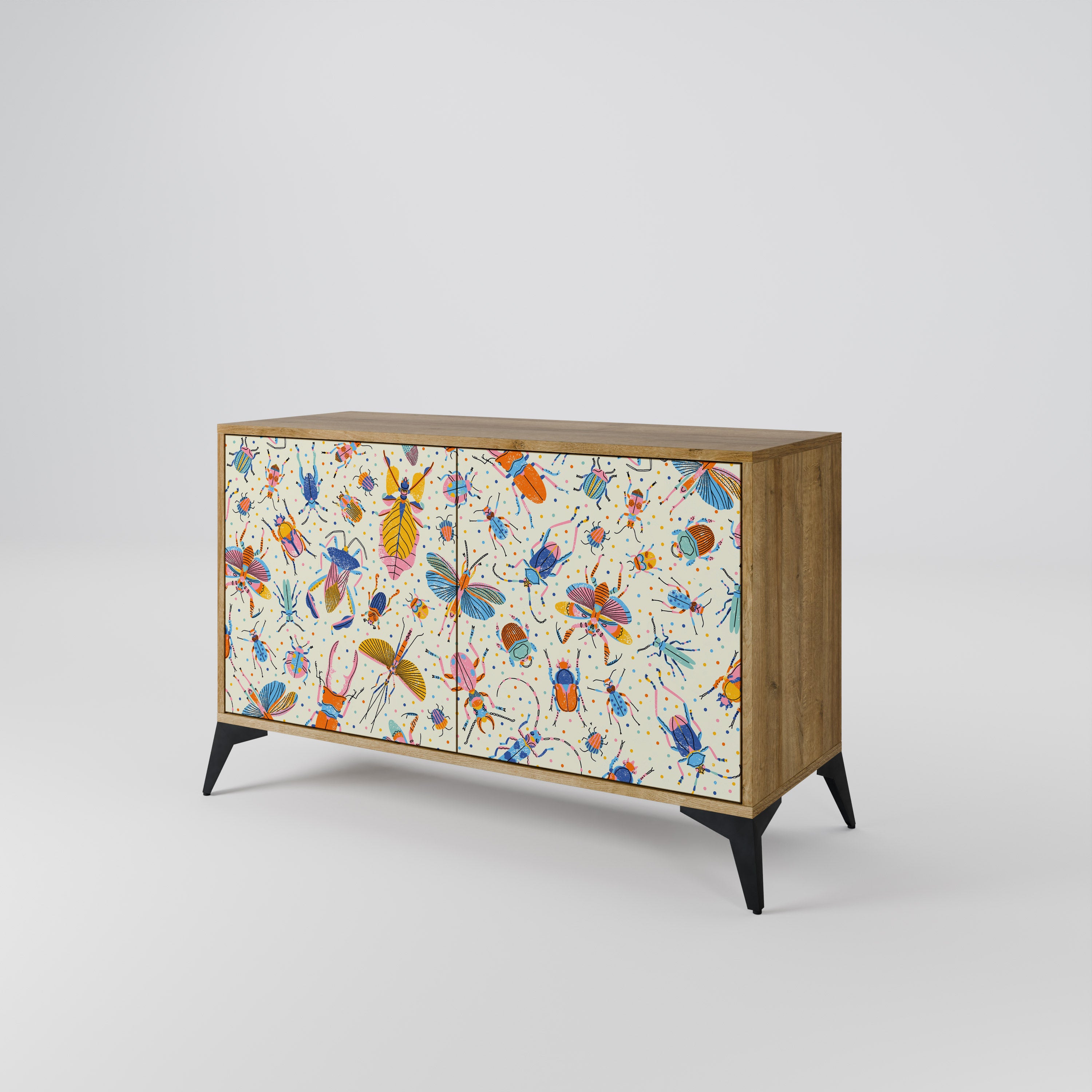 COLORFUL INSECTS 2-Door Sideboard