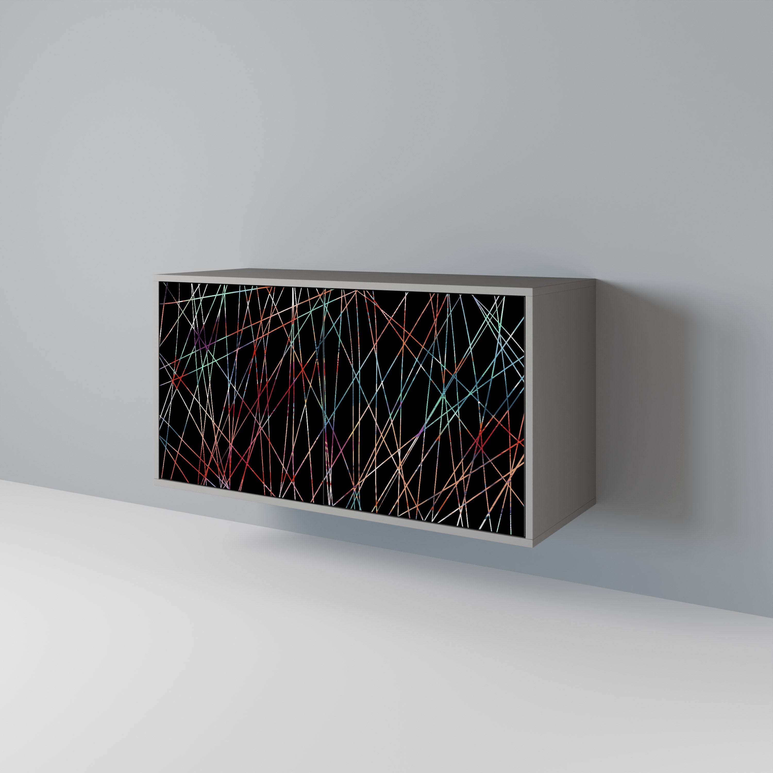 LUMINOUS SNARE Skänk med två dörrar