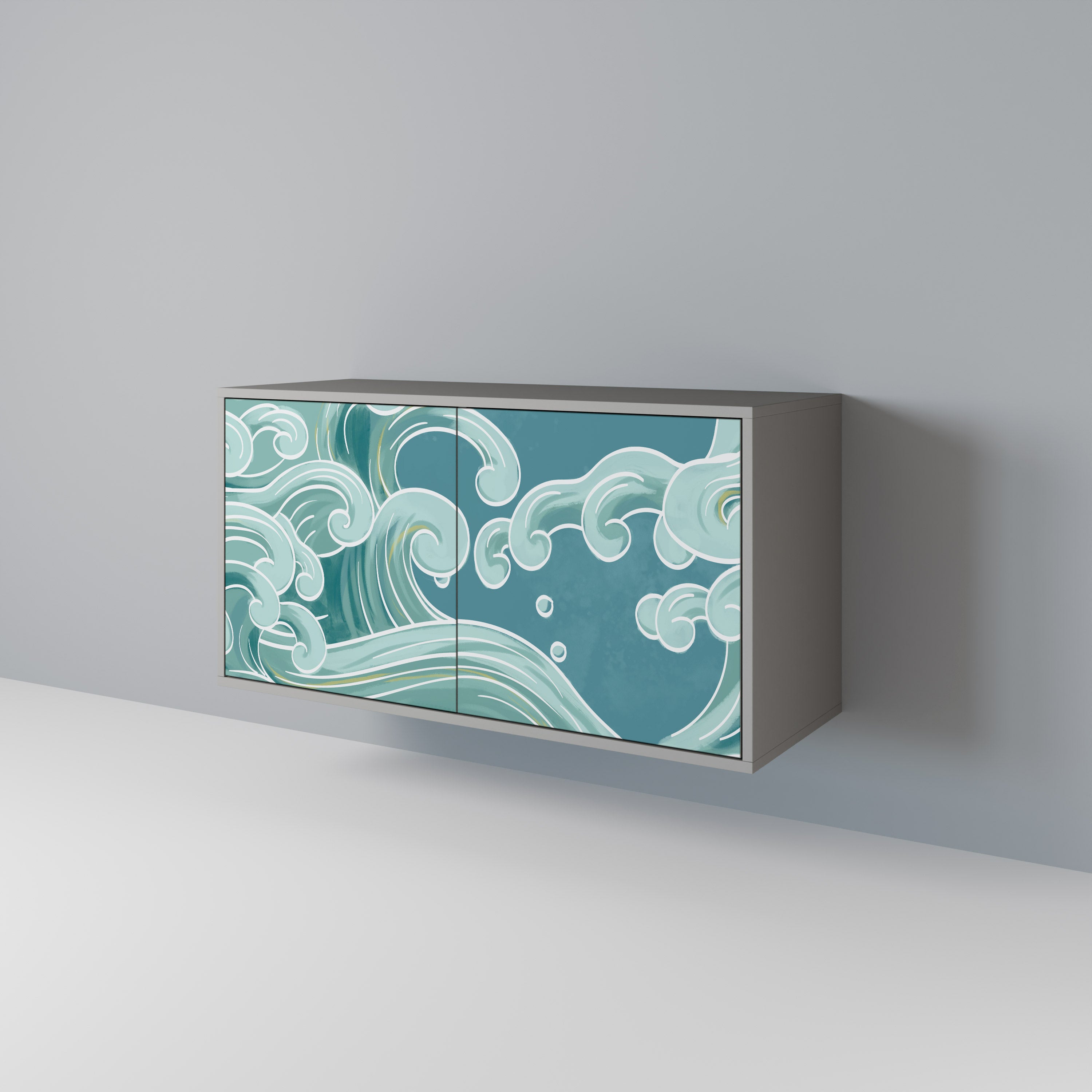 ASIAN SWAY Skänk med två dörrar