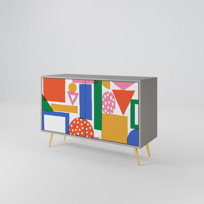 GEOMETRIC GLIMMER 2-türiges Sideboard