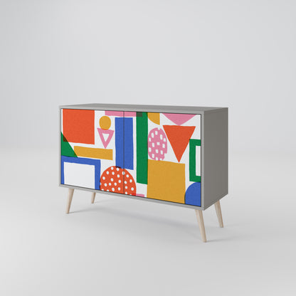 GEOMETRIC GLIMMER 2-türiges Sideboard