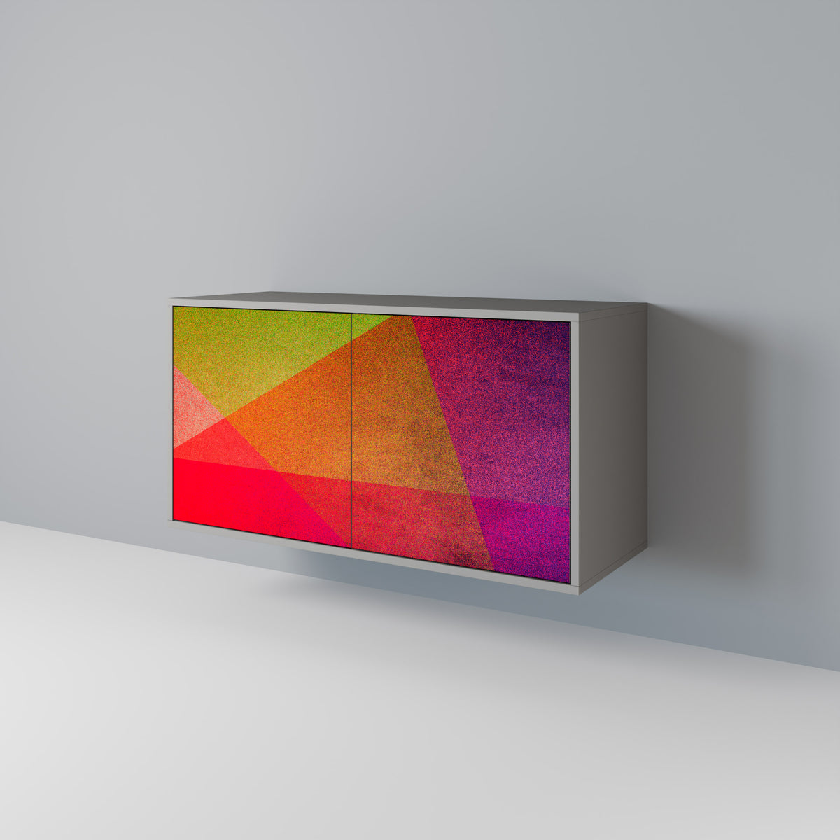 VIVID GEOMETRY 2-Door Sideboard