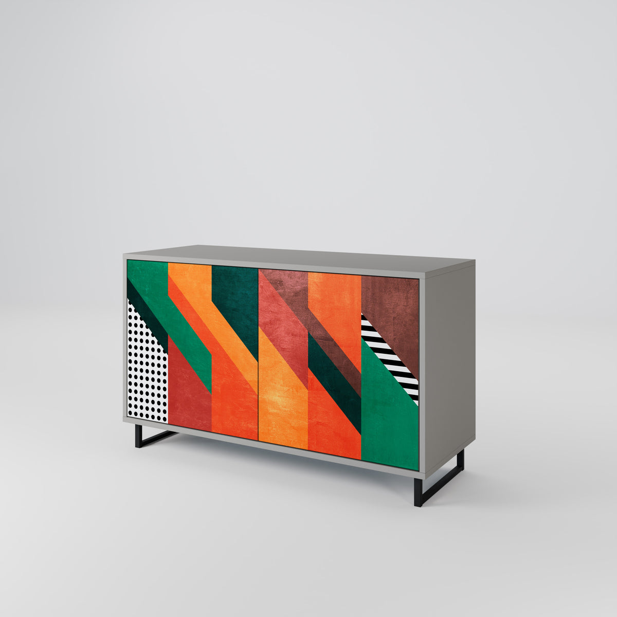 MAKESHIFT ARTISTRY 2-türiges Sideboard