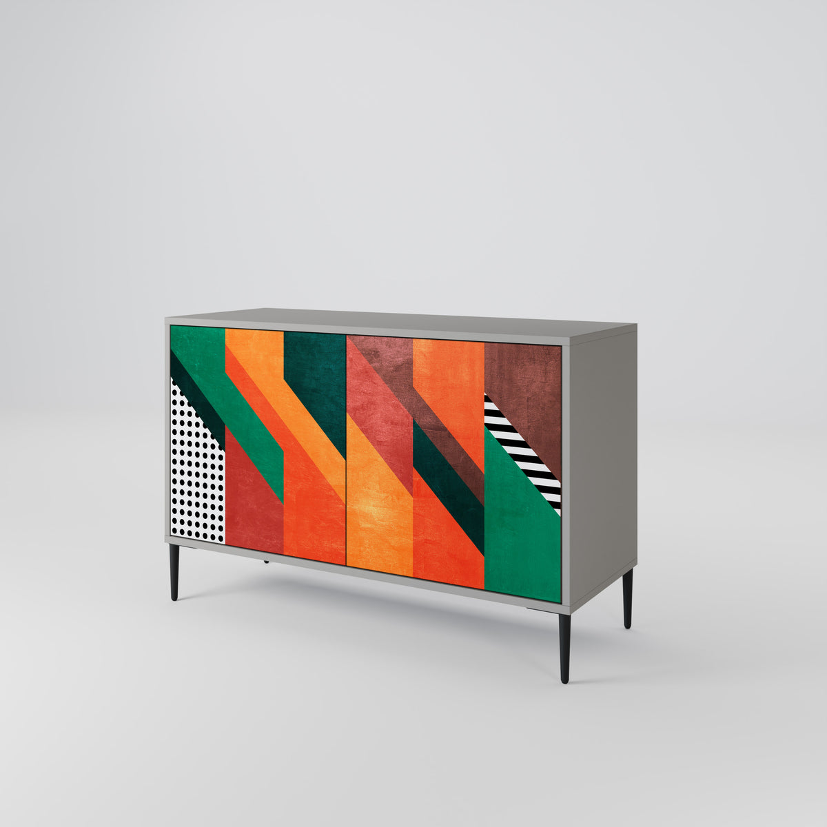 MAKESHIFT ARTISTRY 2-türiges Sideboard