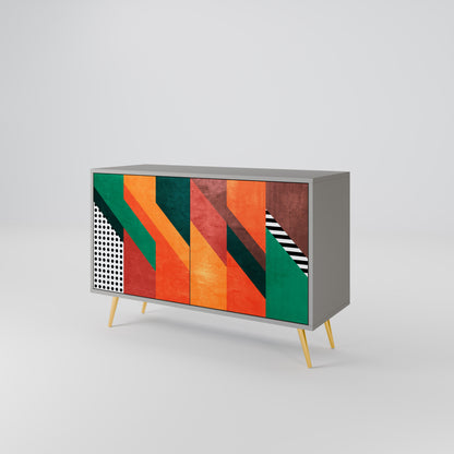 MAKESHIFT ARTISTRY 2-türiges Sideboard