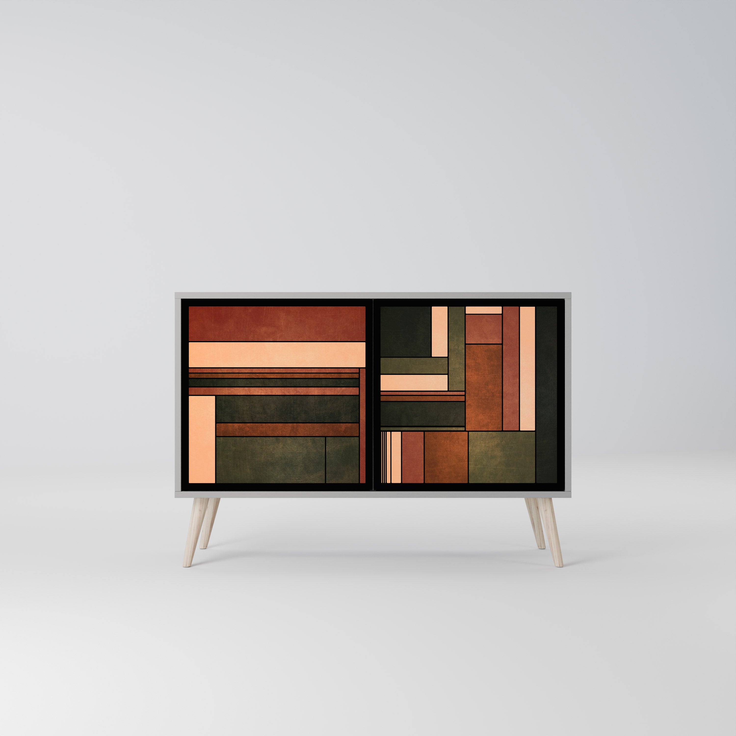 FIGURES OF NATURE Skänk med två dörrar