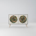 GREEN CIRCLES 2-Door Sideboard