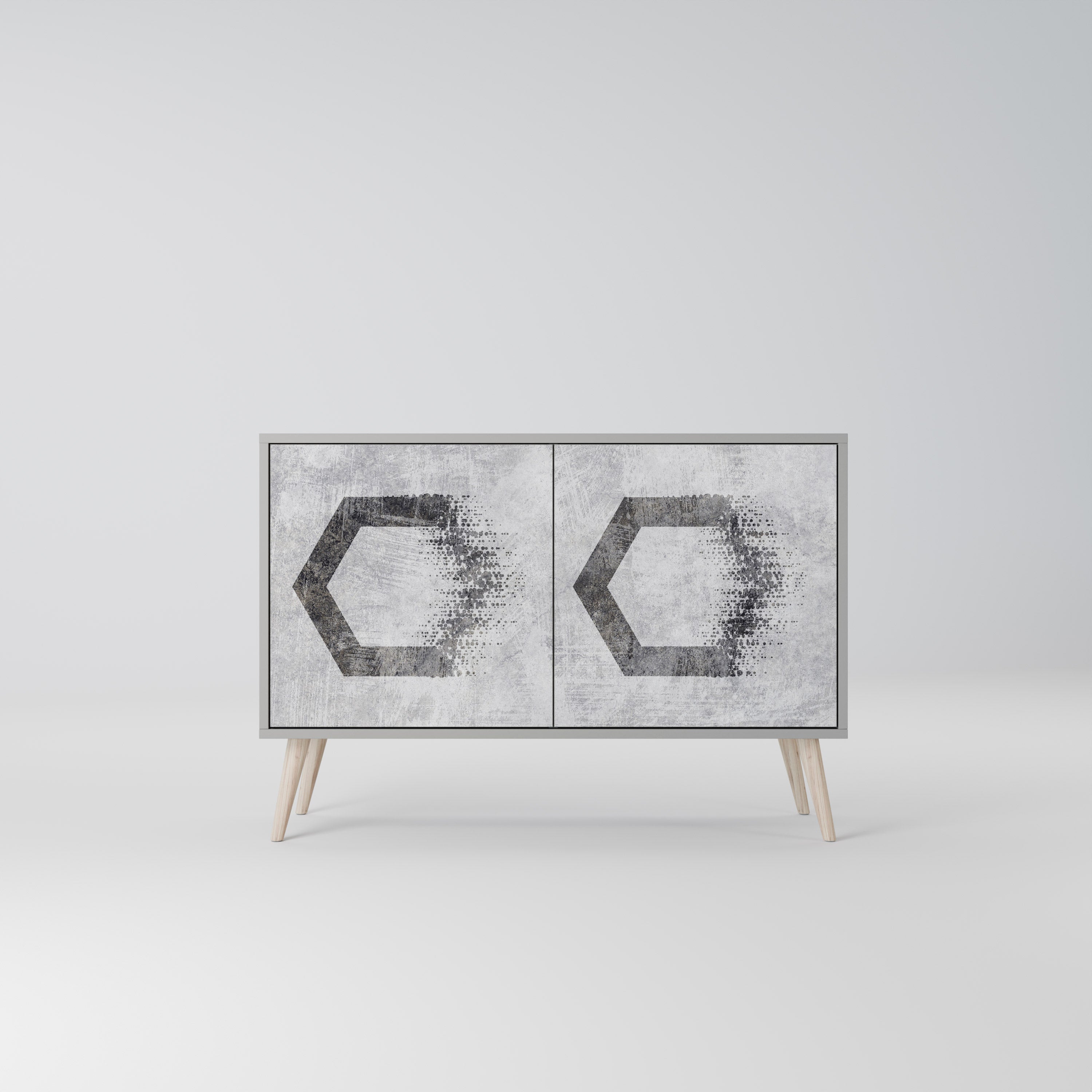 HEXAGONAL FIGURES 2-türiges Sideboard