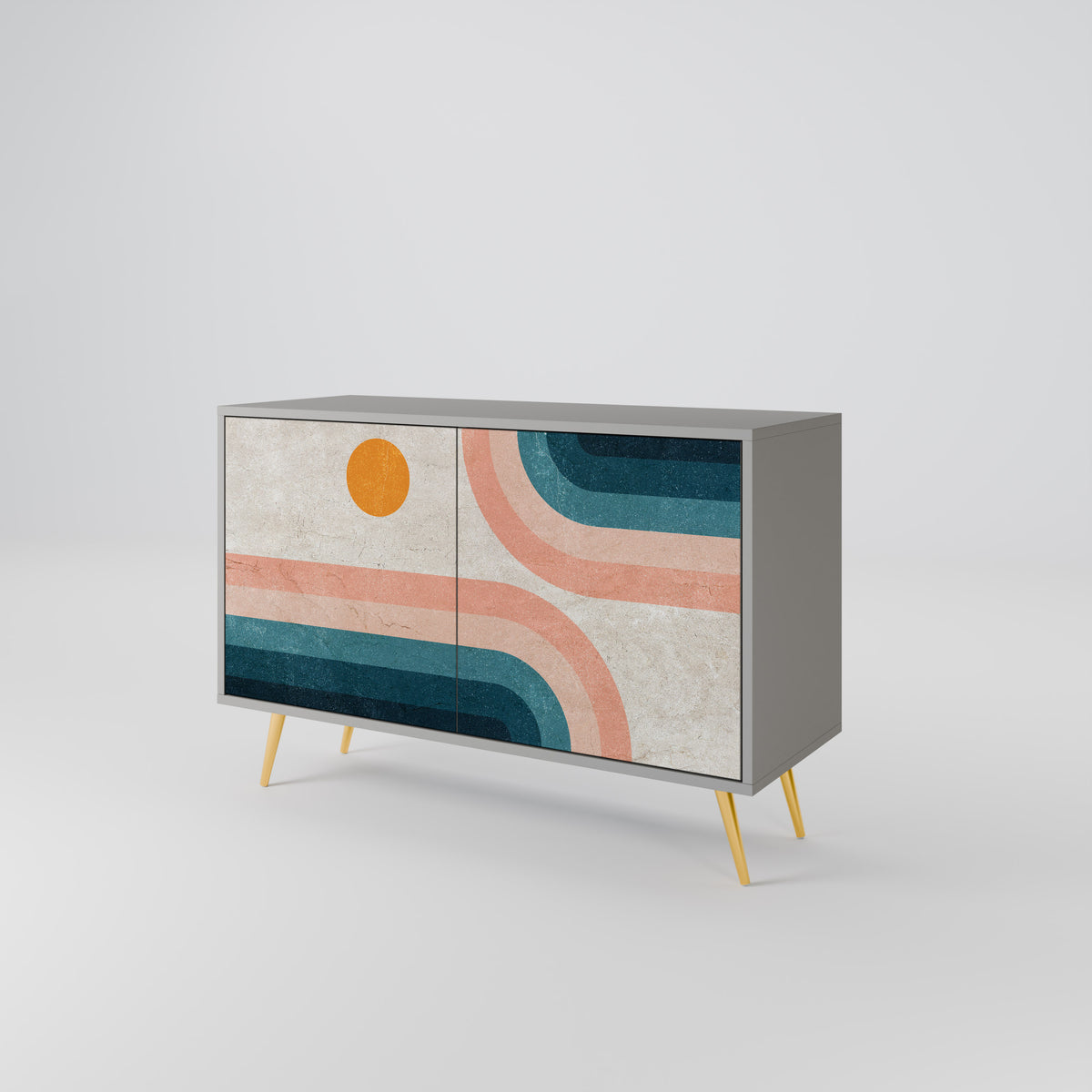 TWO HALVES 2-Door Sideboard