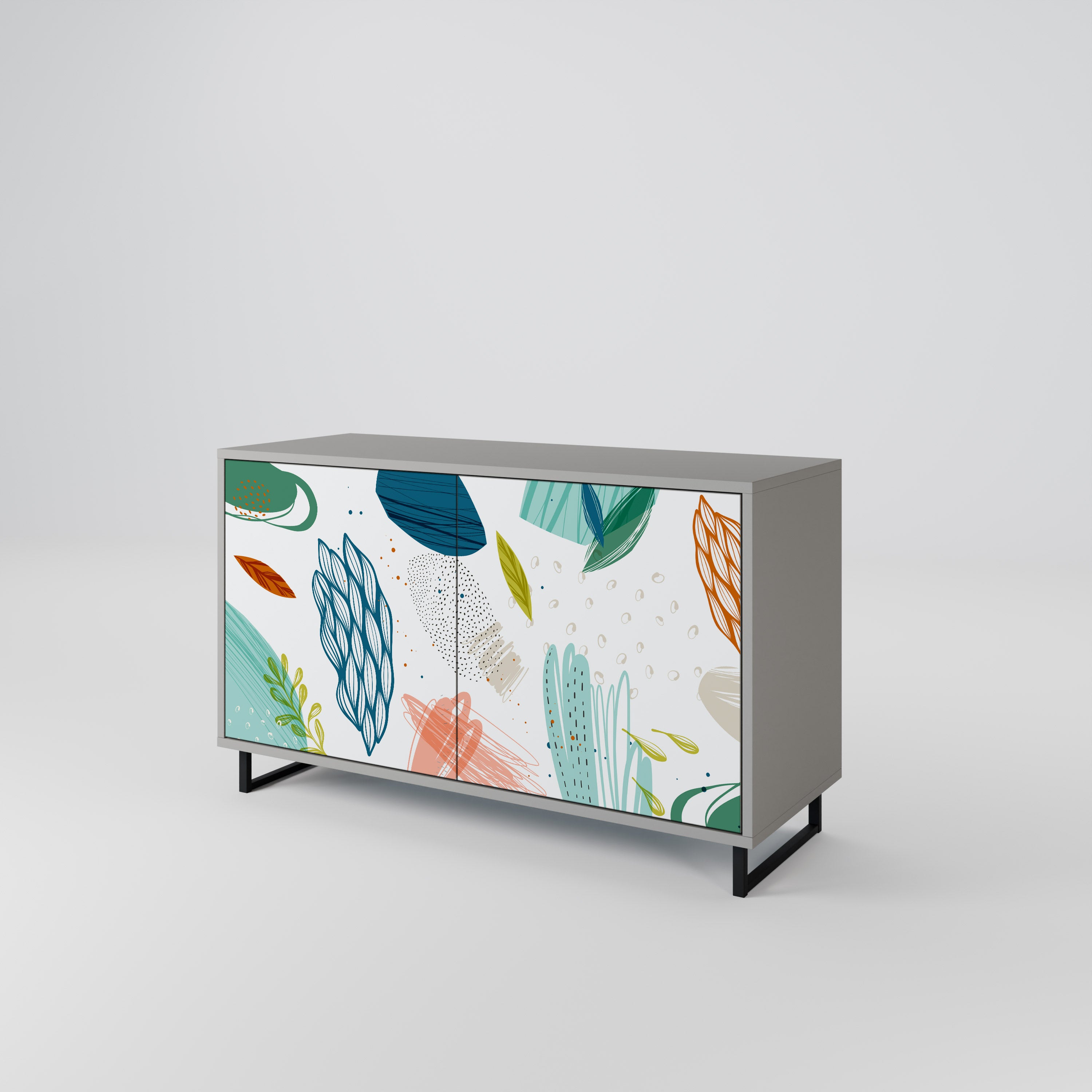 BOTANICAL HURRICANE 2-Door Sideboard