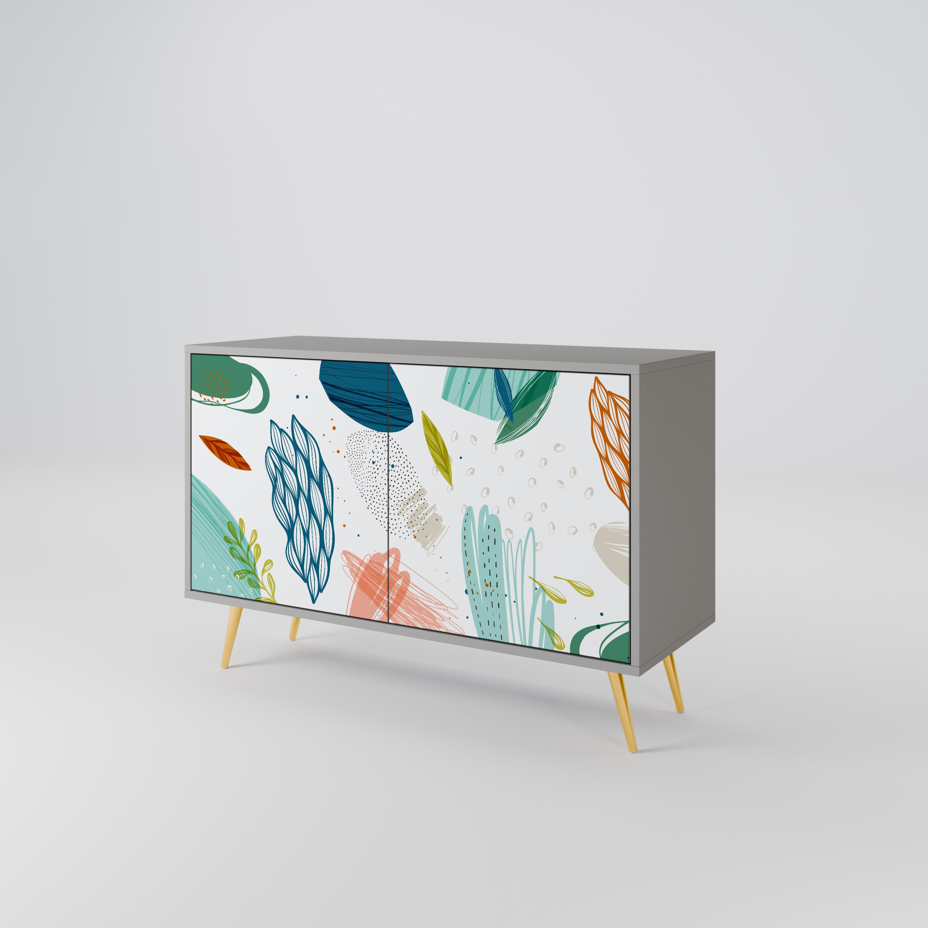 BOTANICAL HURRICANE 2-Door Sideboard