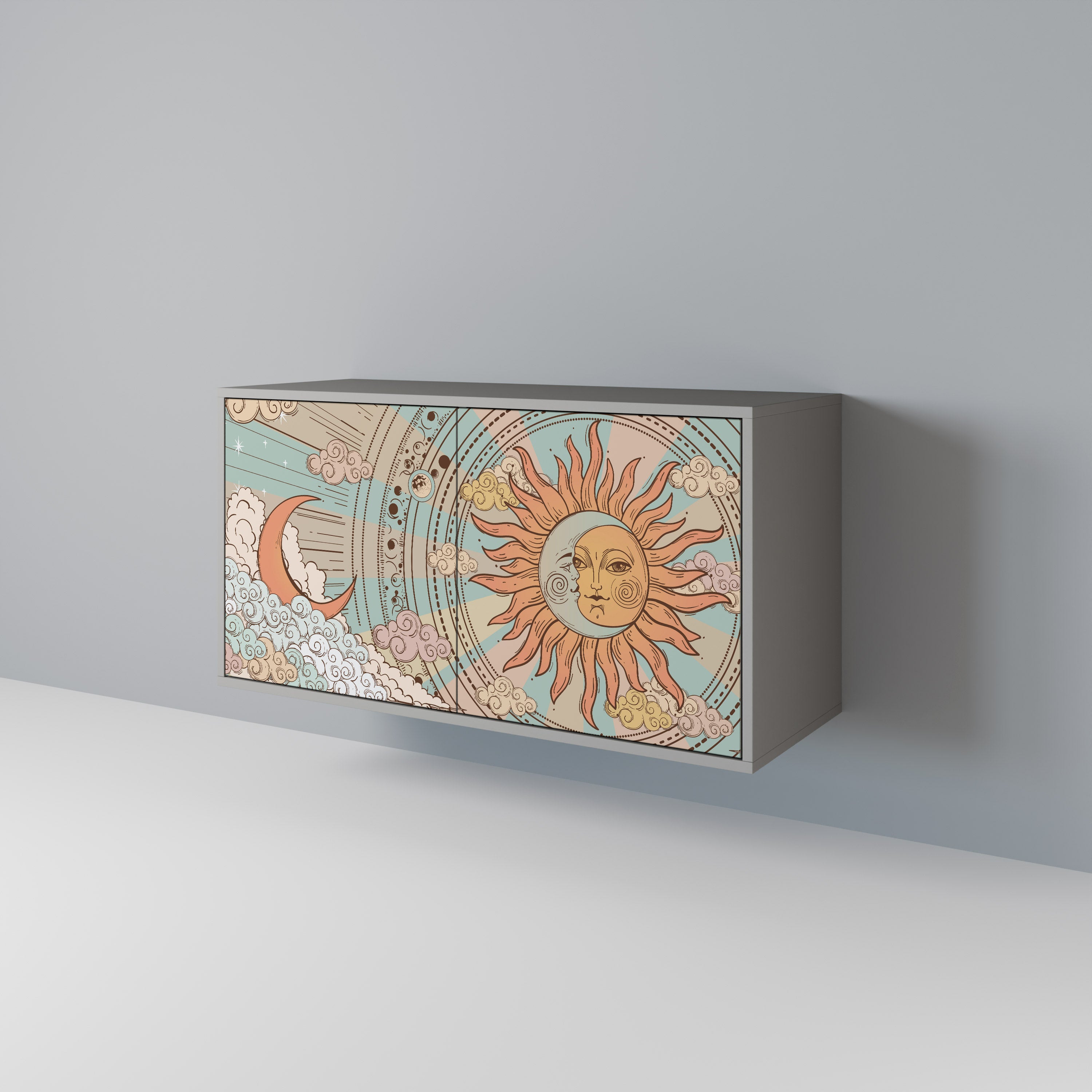 MYSTICAL STRUCTURE 2-türiges Sideboard