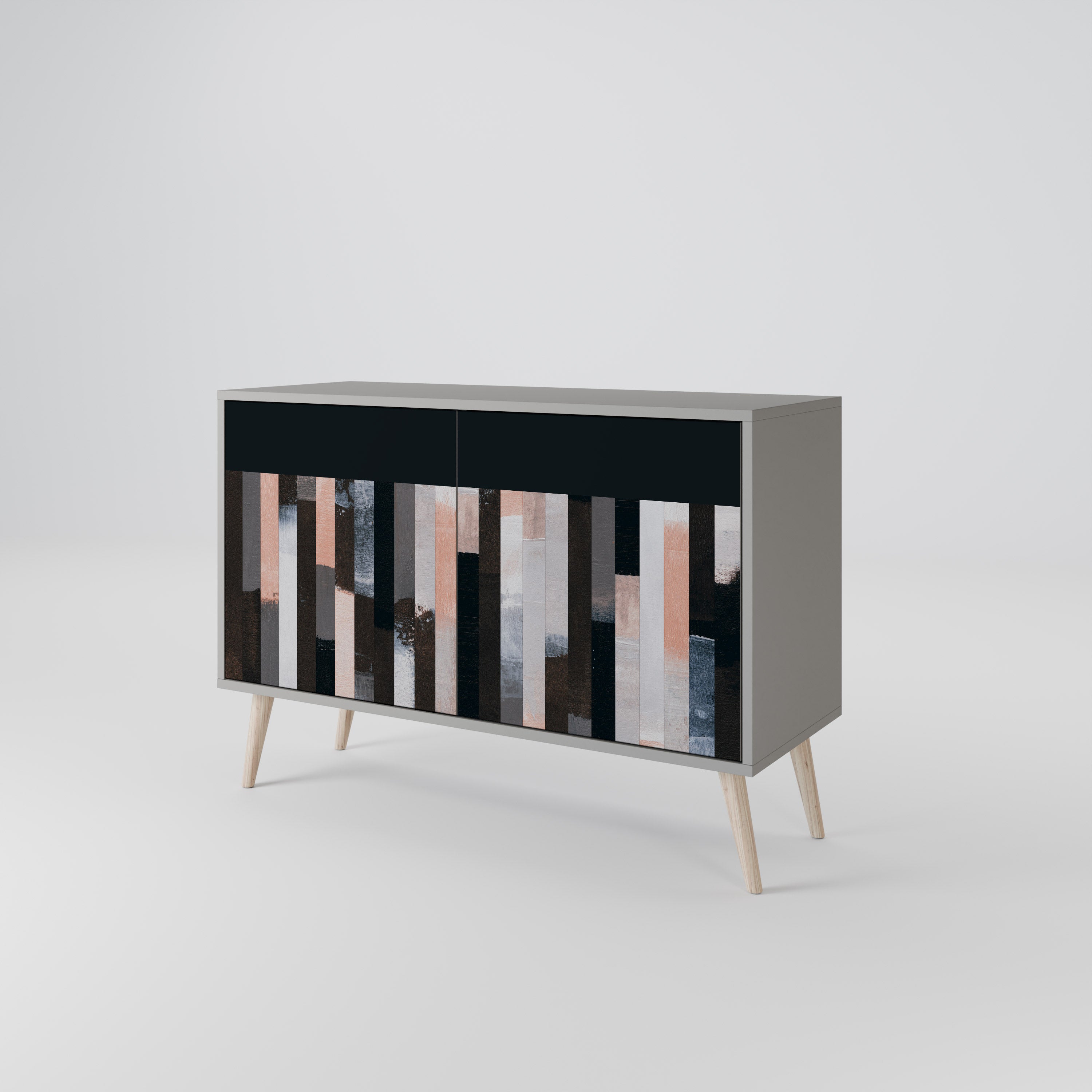 COLLAGE OF RECTANGLES 2-türiges Sideboard