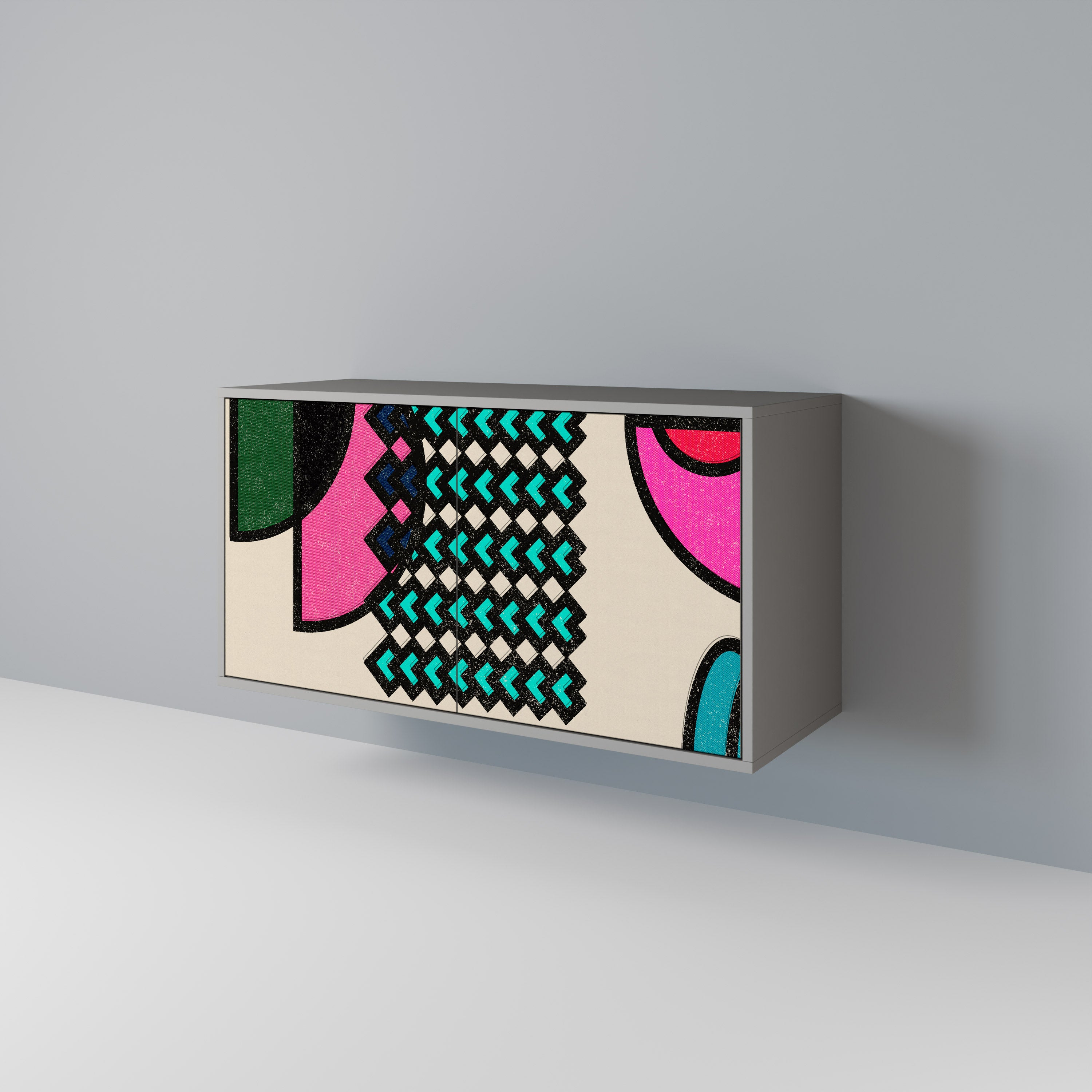 GEOMETRIC RHAPSODY 2-Door Sideboard