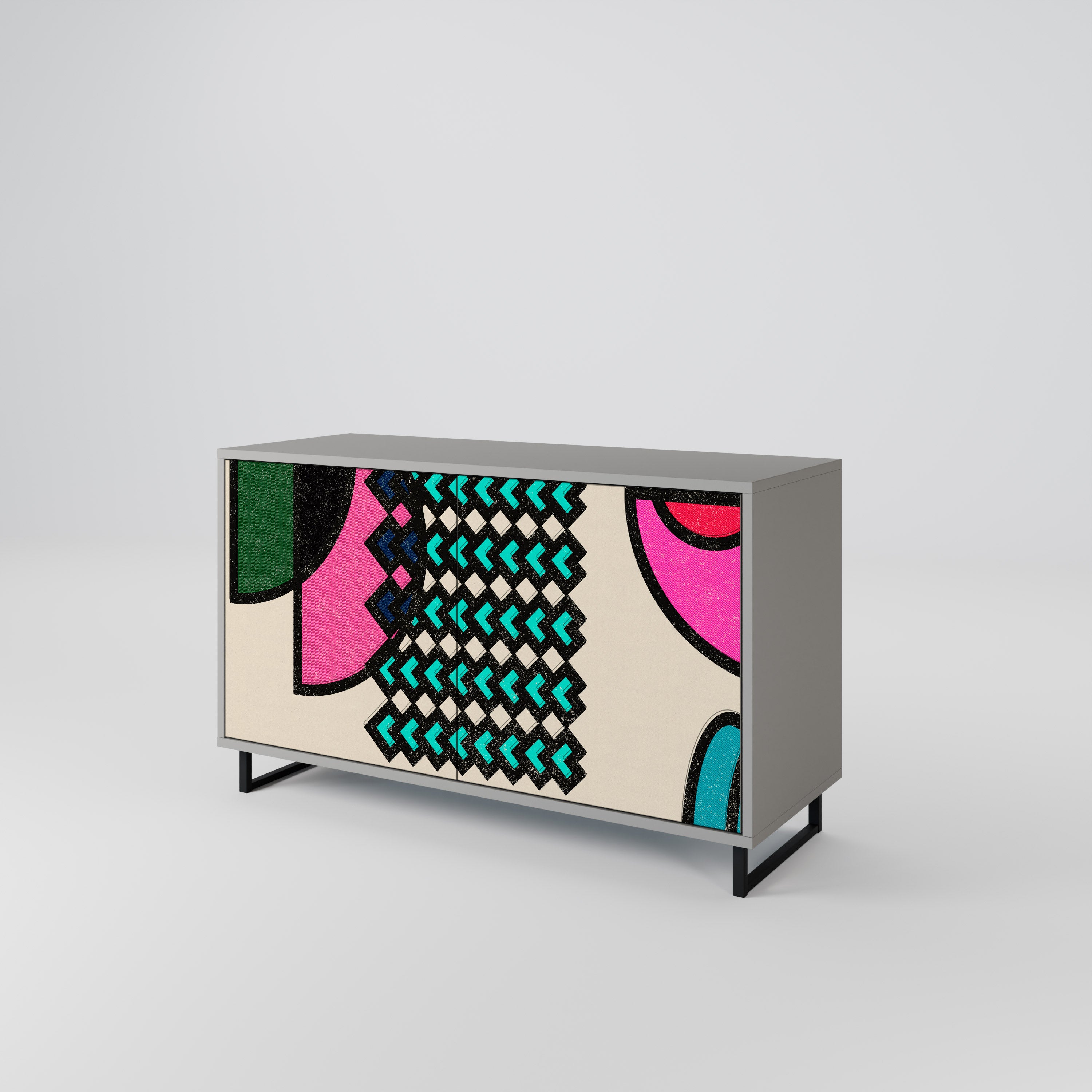 GEOMETRIC RHAPSODY 2-Door Sideboard