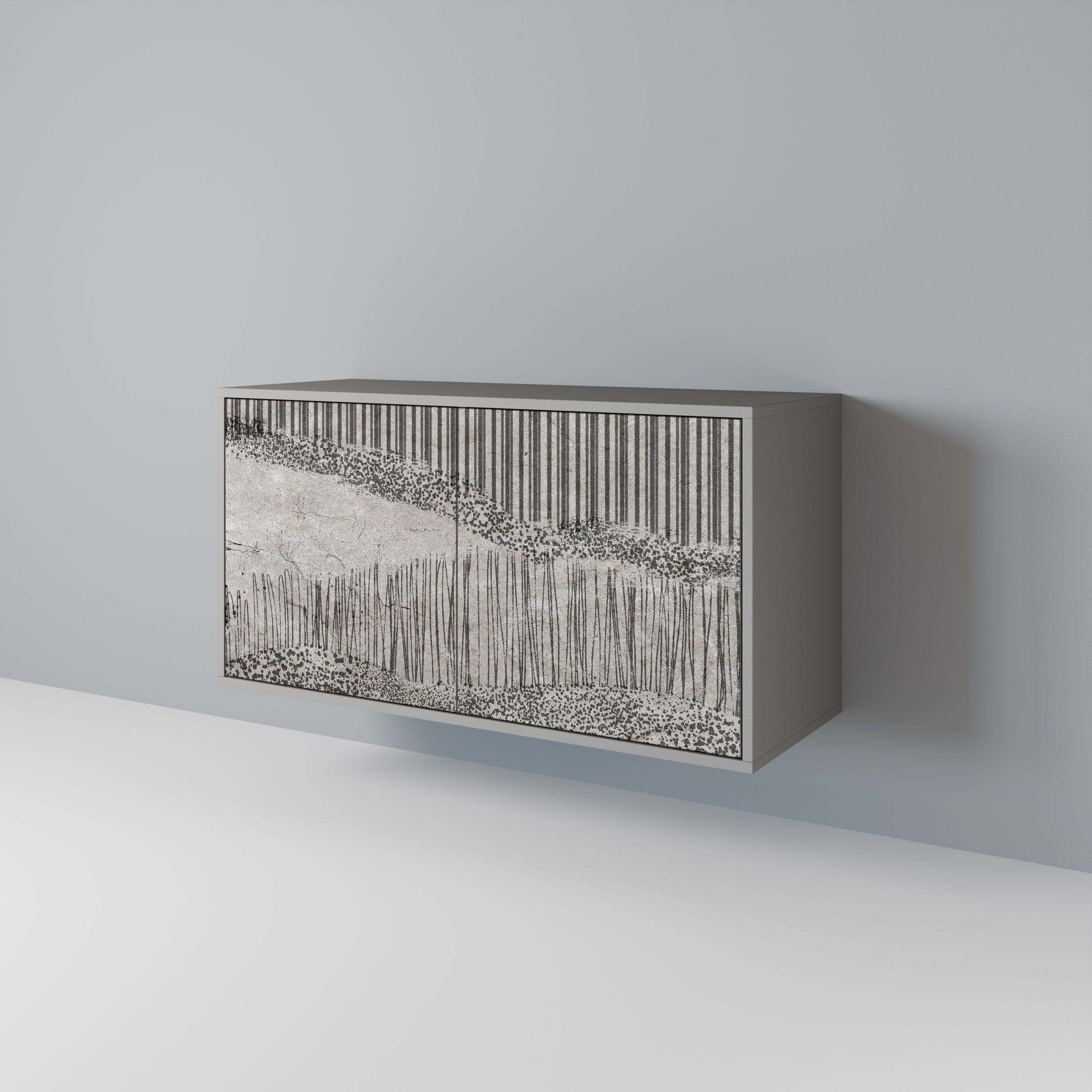 GRAIN LINES 2-türiges Sideboard