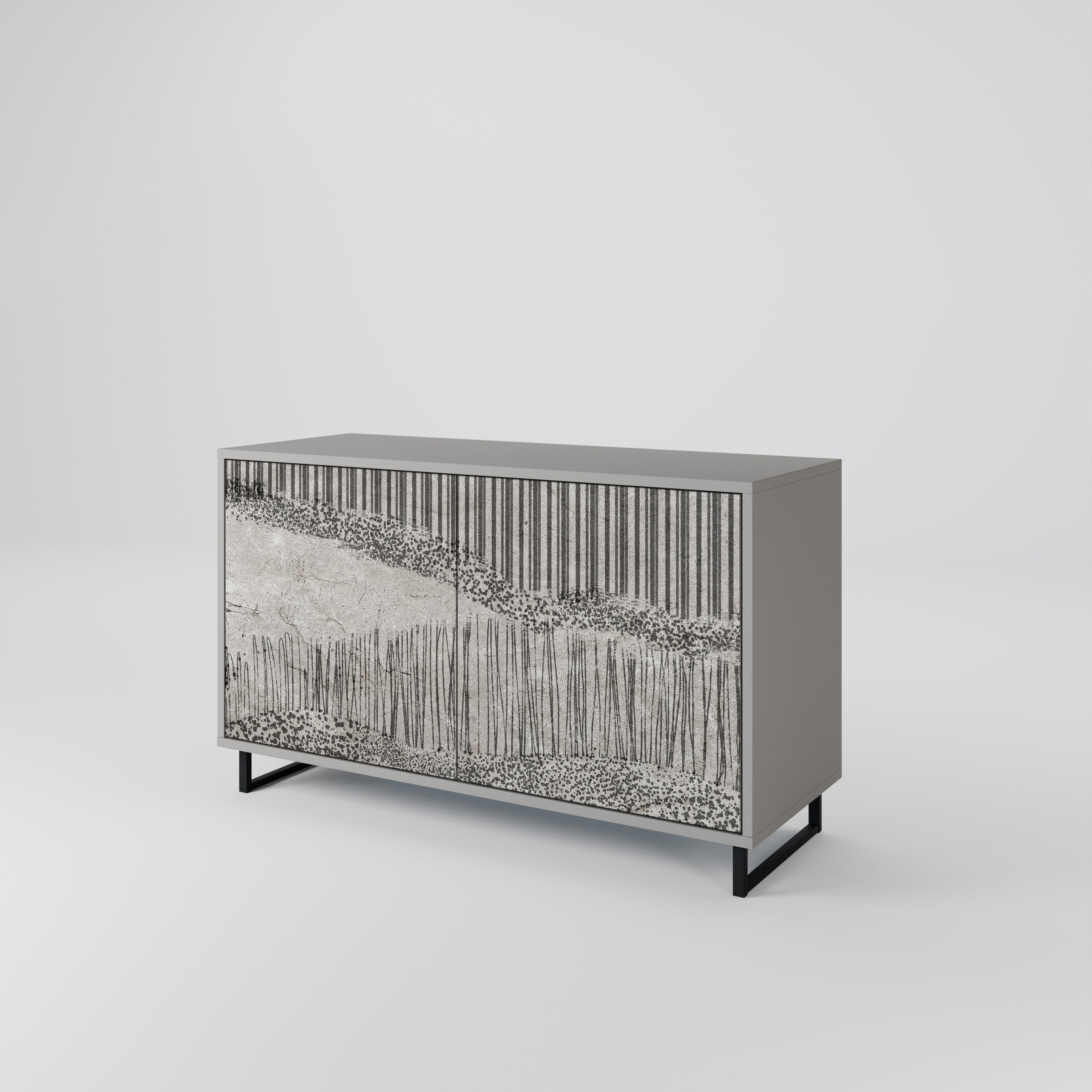 GRAIN LINES 2-türiges Sideboard