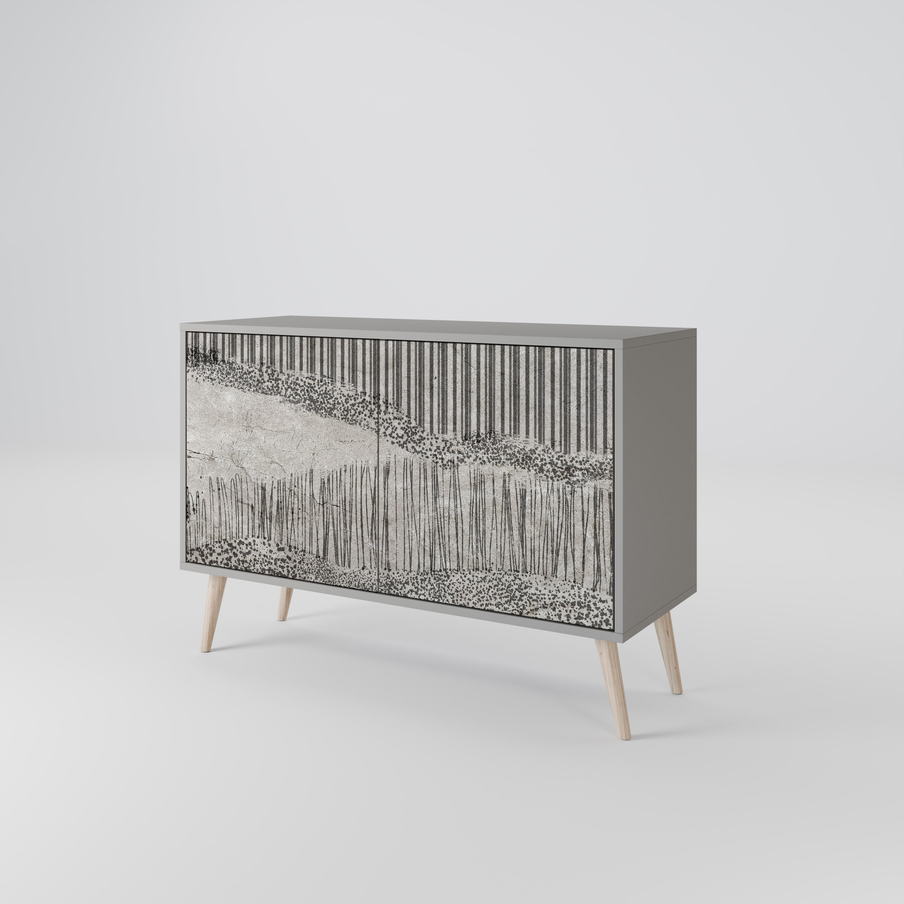 GRAIN LINES 2-türiges Sideboard