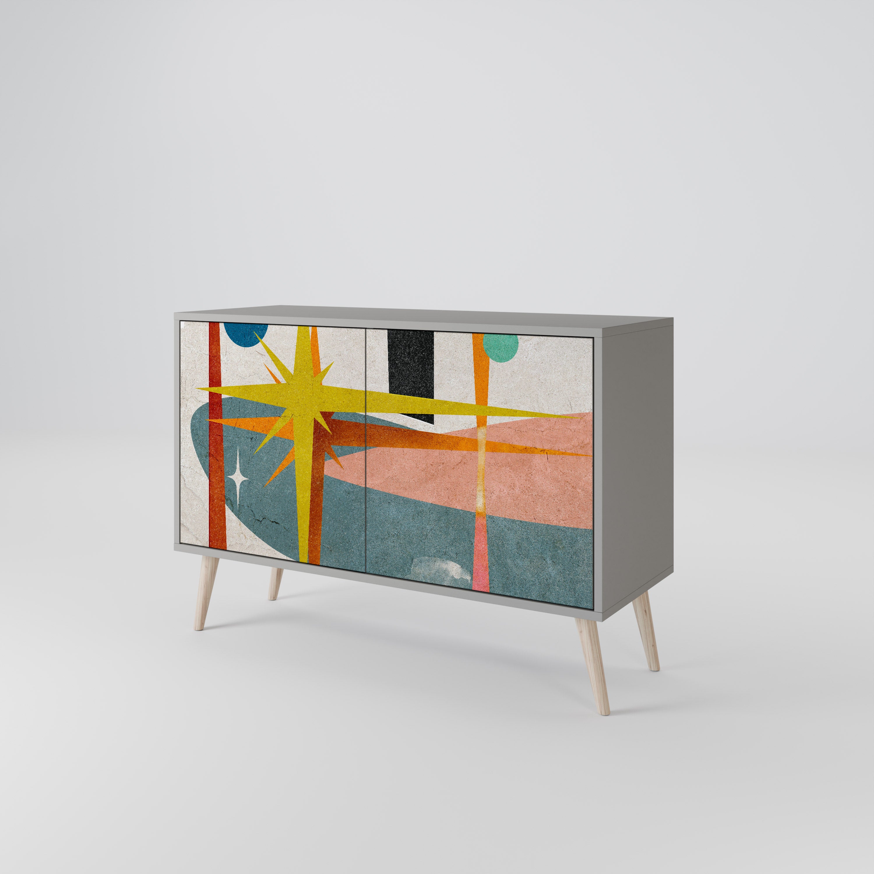 INTERSTELLAR VIBES 2-türiges Sideboard