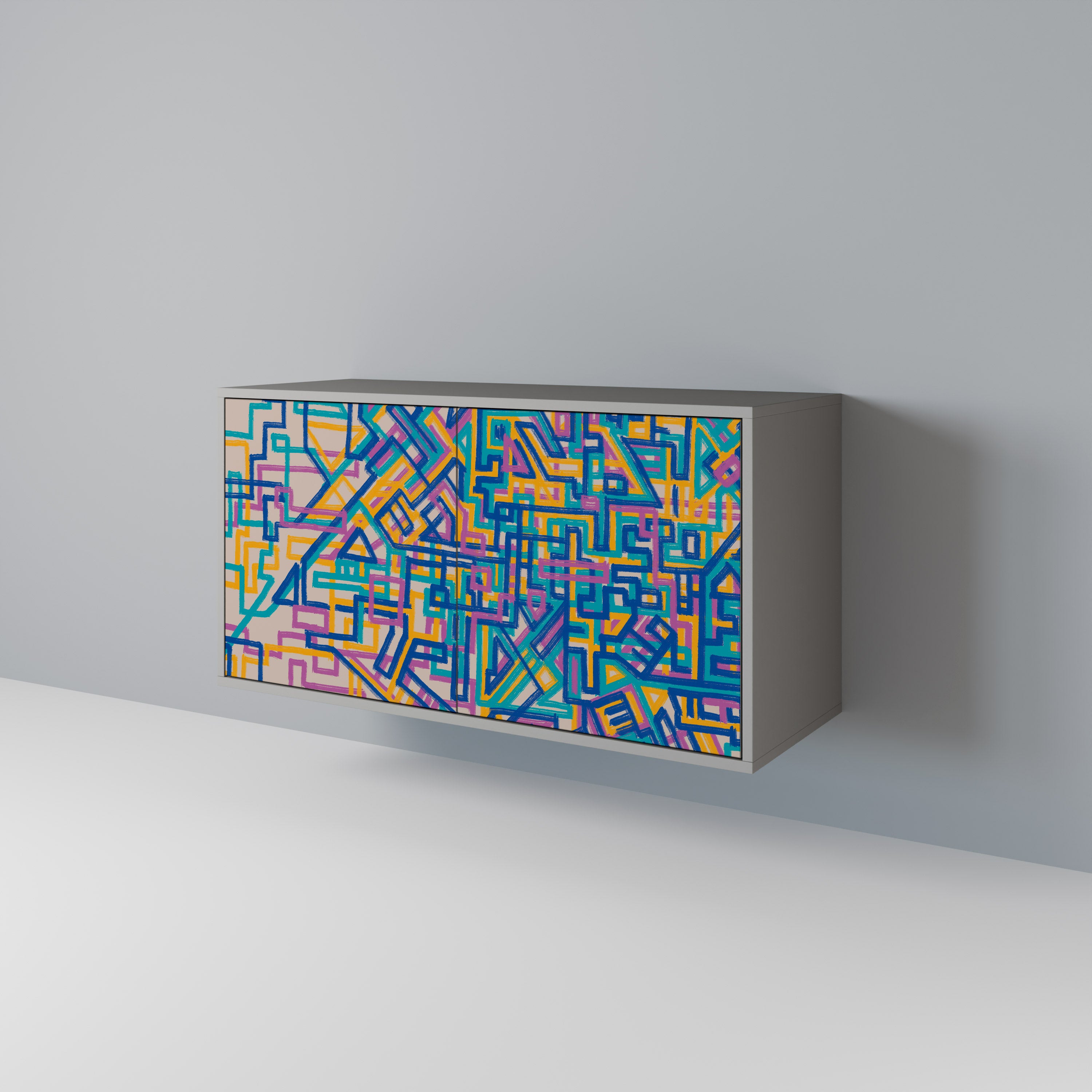 MEMORIES MAP 2-türiges Sideboard