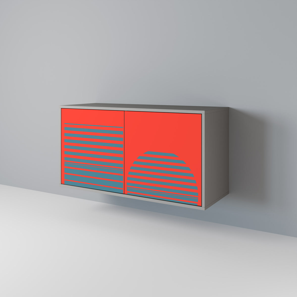 RISING GEOMETRY STARS 2-Door Sideboard