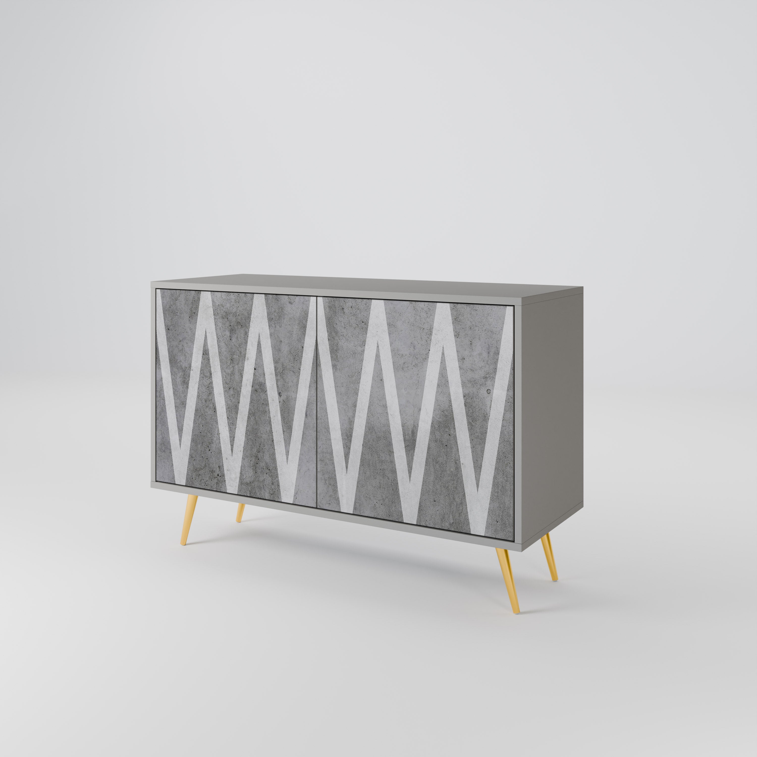 SOLID ZIG ZAG 2-türiges Sideboard