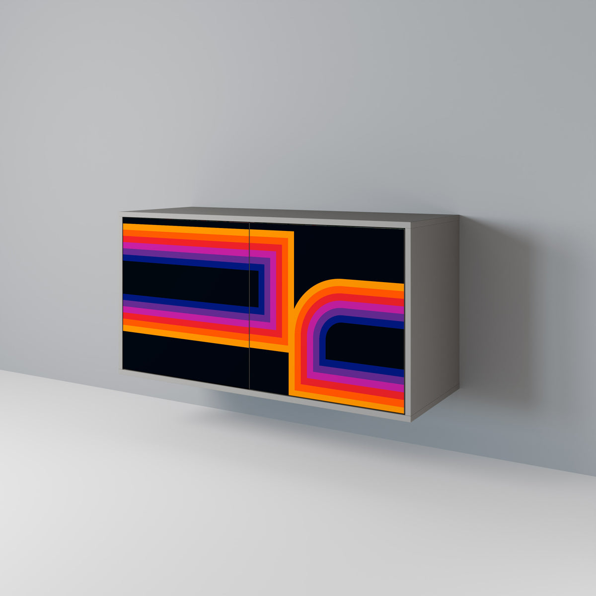 BLINDED BY THE LIGHTS 2-Door Sideboard