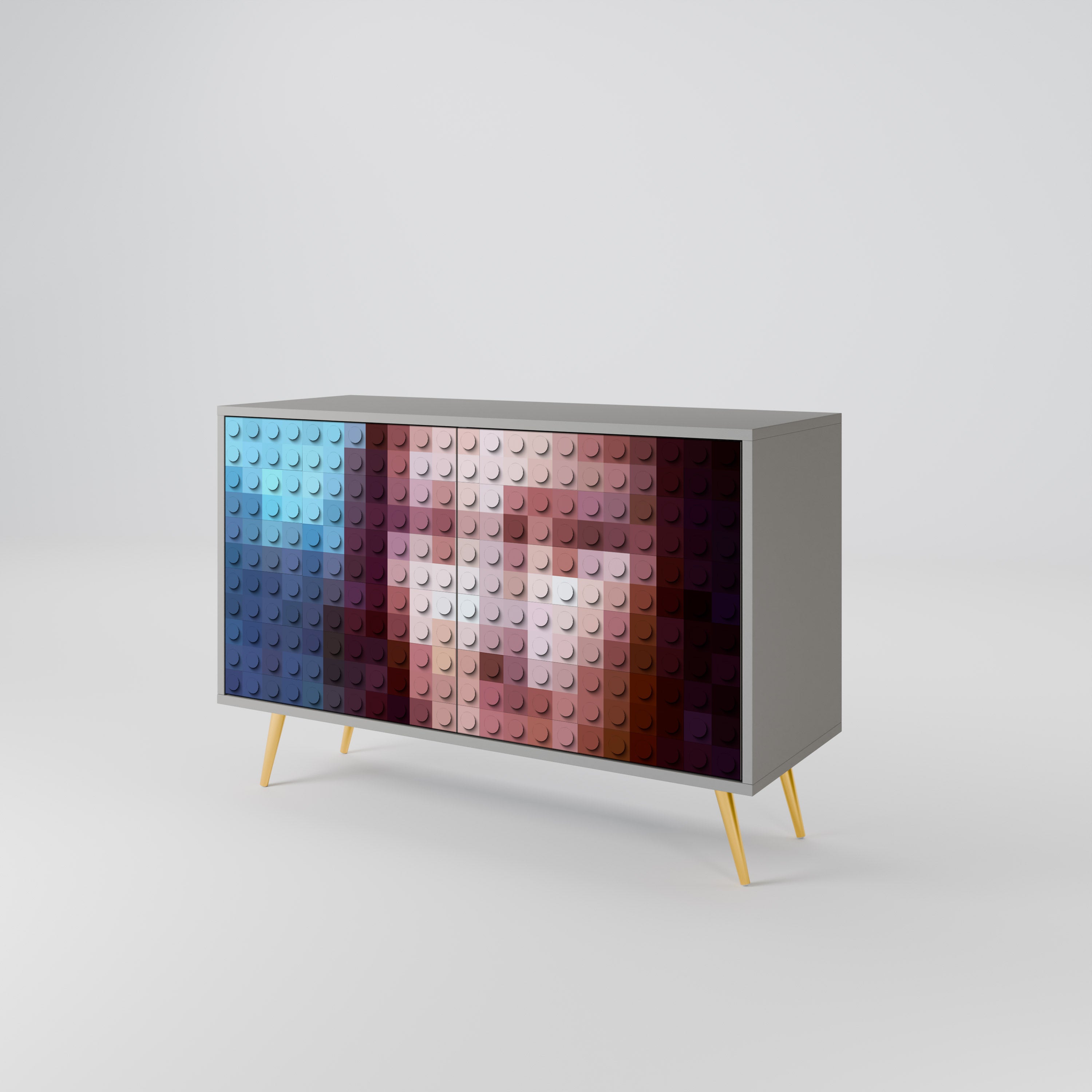 CONSTRUCTIVE ART 2-türiges Sideboard